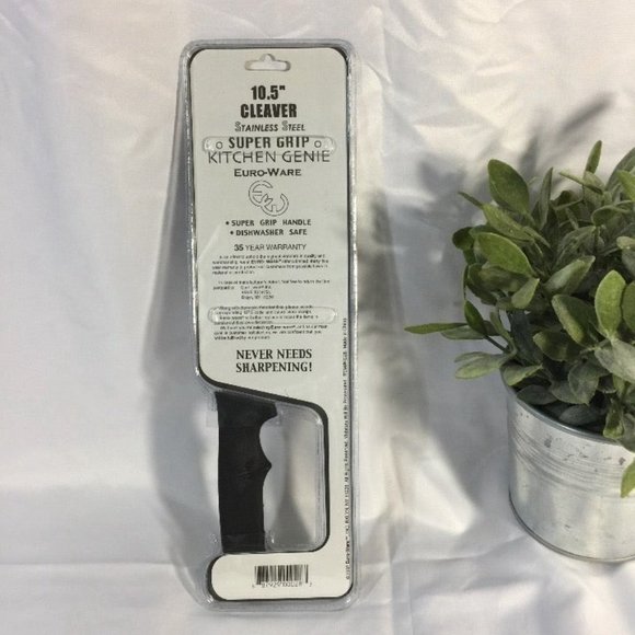 Euro Ware Stainless Steel 10.5 Cleaver - Picture 7 of 8